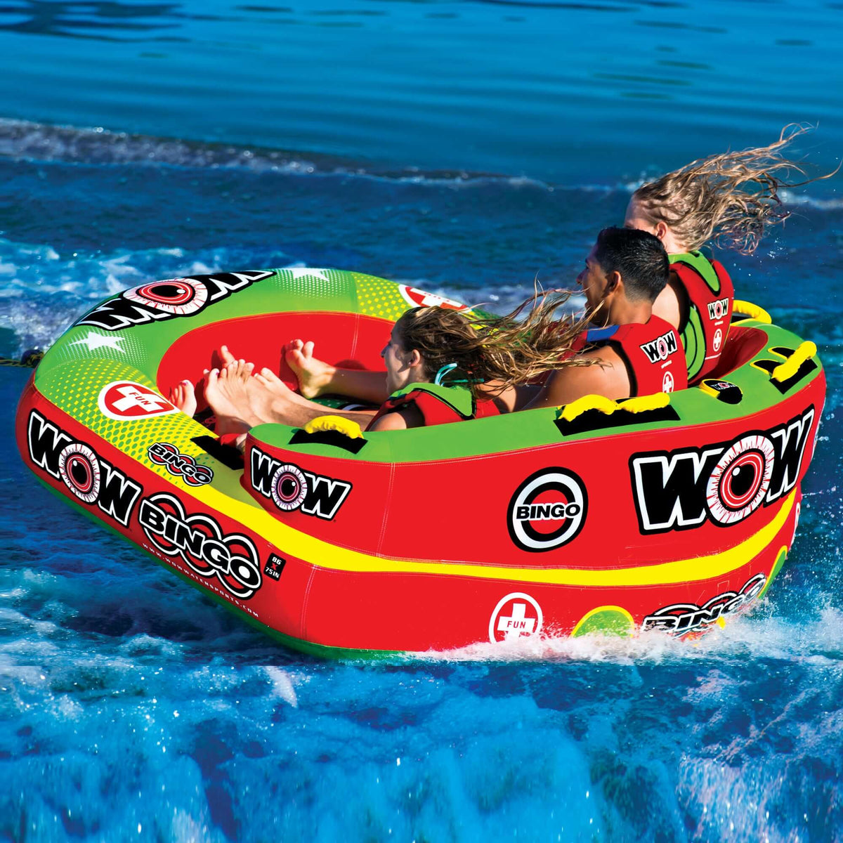WOW Watersports Bingo 1-3 Person Towable Water Tube