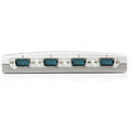 Star Tech 4 Port USB to RS232 Serial DB9 Adapter Hub