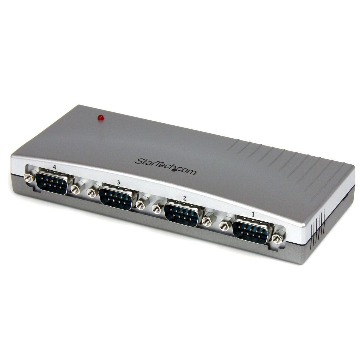 Star Tech 4 Port USB to RS232 Serial DB9 Adapter Hub