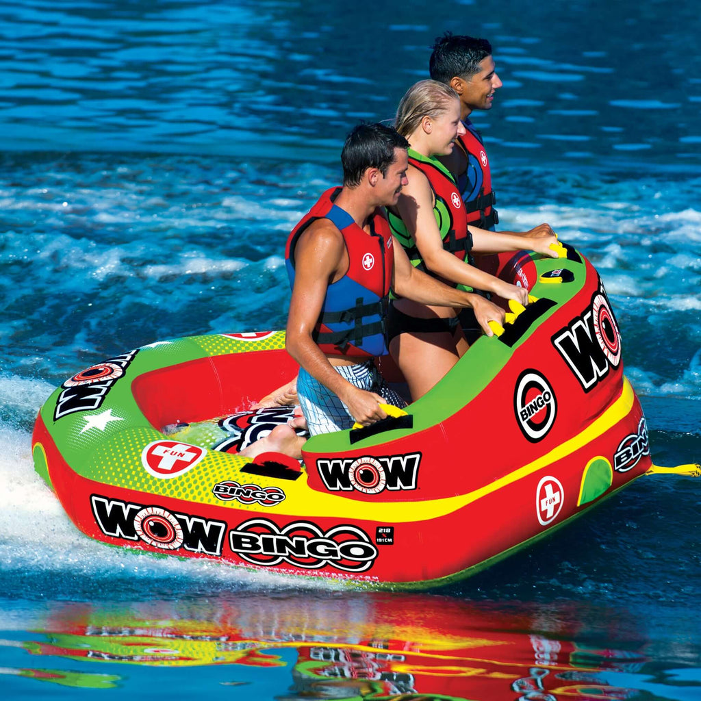 WOW Watersports Bingo 1-3 Person Towable Water Tube