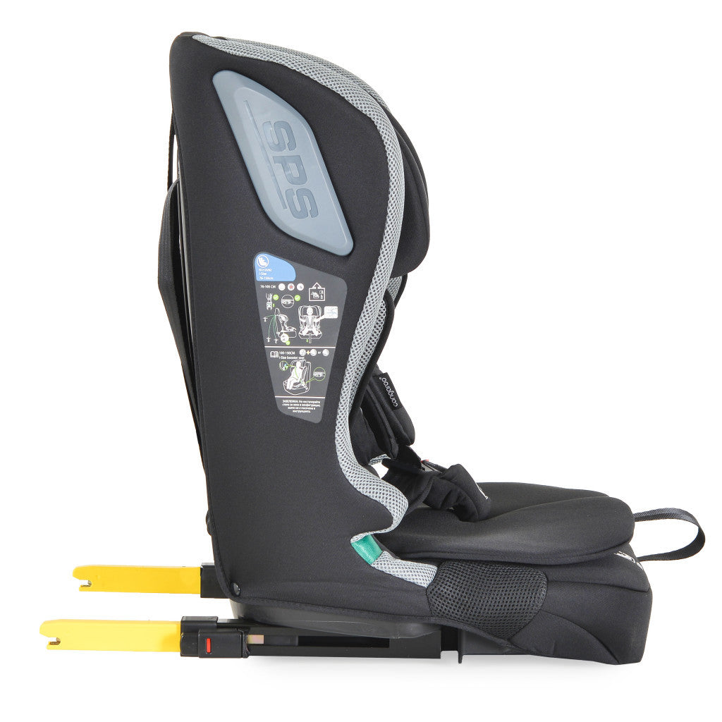 Cangaroo IDrive Phantom gyerekülés (76-150 cm) - Szürke