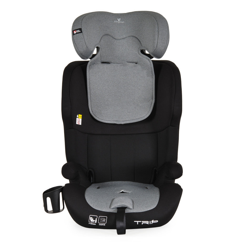 Cangaroo Trip I-Size gyerekülés (76-150 cm) - Szürke