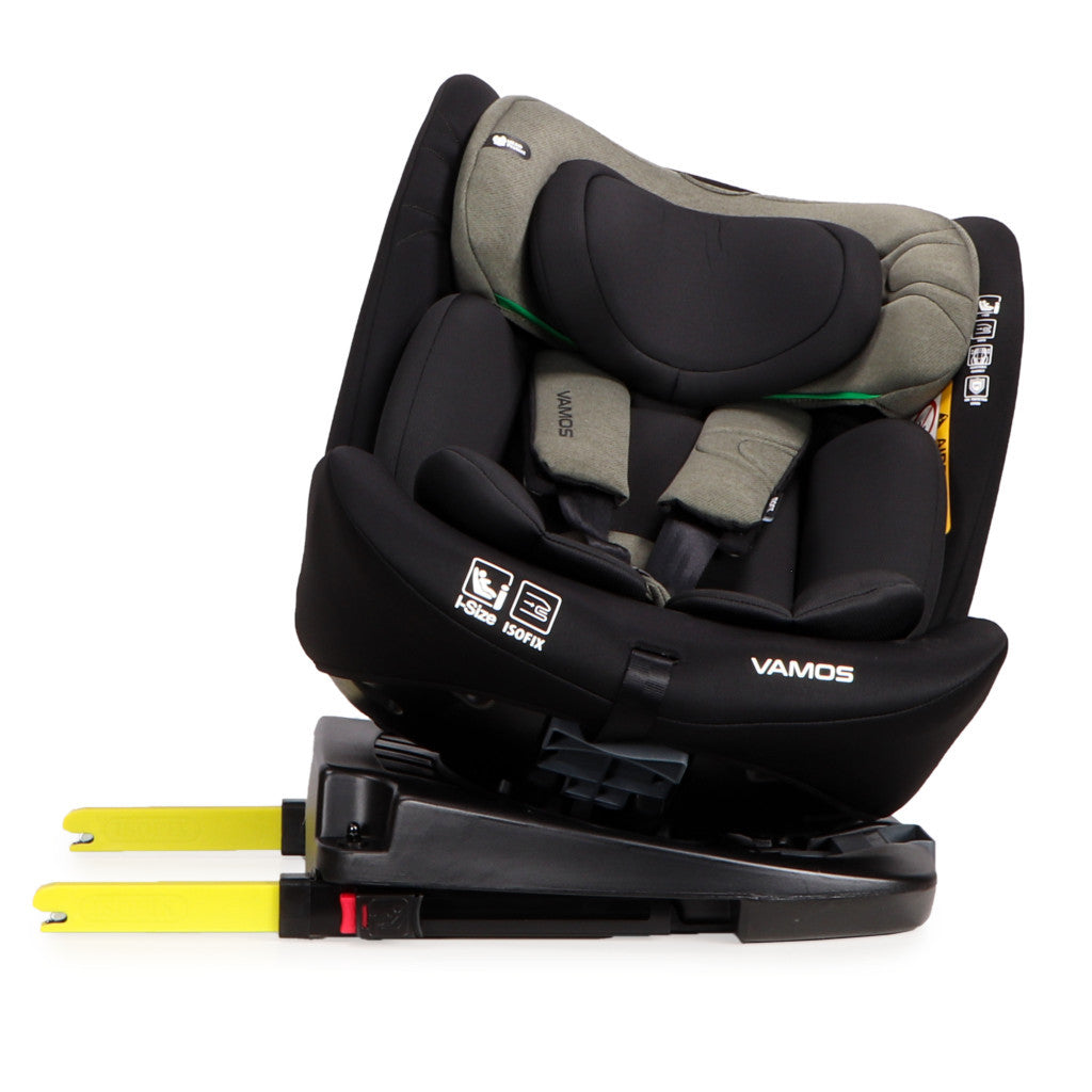 Moni Vamos I-Size 360°-ban forgatható ISOFIX gyermekülés 40-150 cm - Zöld