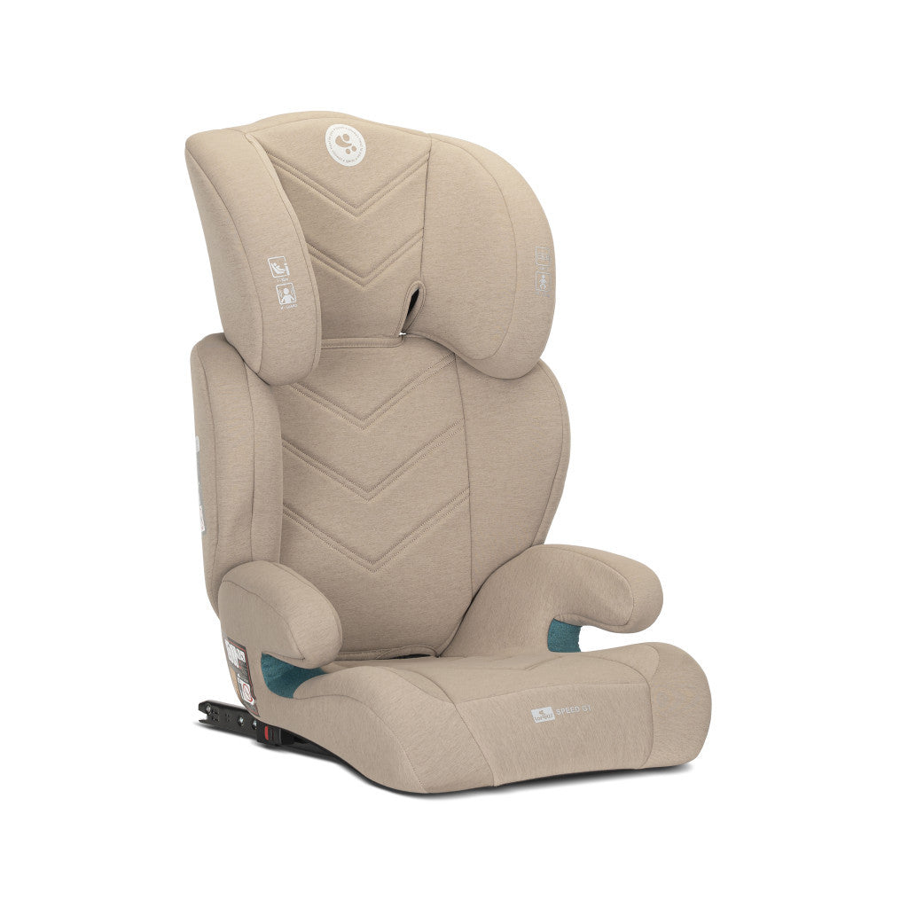 Lorelli Speed autósülés i-Size ISOFIX 100-150cm - Beige