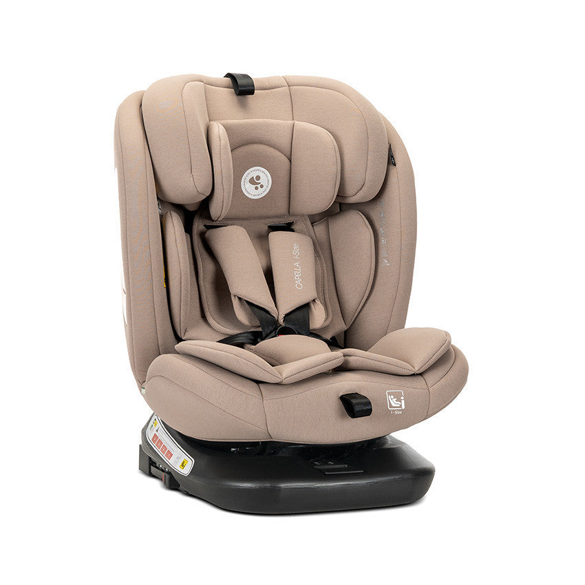 Lorelli Capella autósülés ISOFIX 40-150cm - Beige