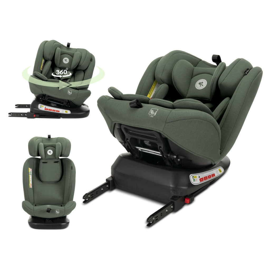 Lorelli Capella autósülés ISOFIX 40-150cm - Green