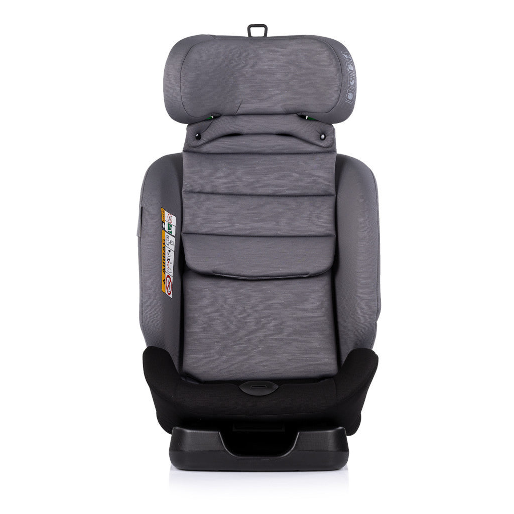 Chipolino Mondial autósülés I-Size 40-150cm - charcoal