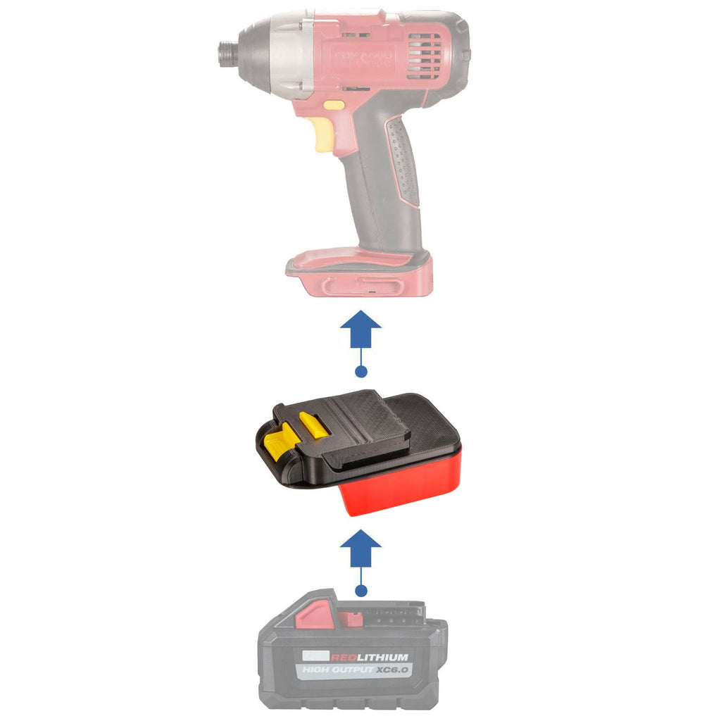 Milwaukee 18V to Chicago Electric 18V Battery Adapter