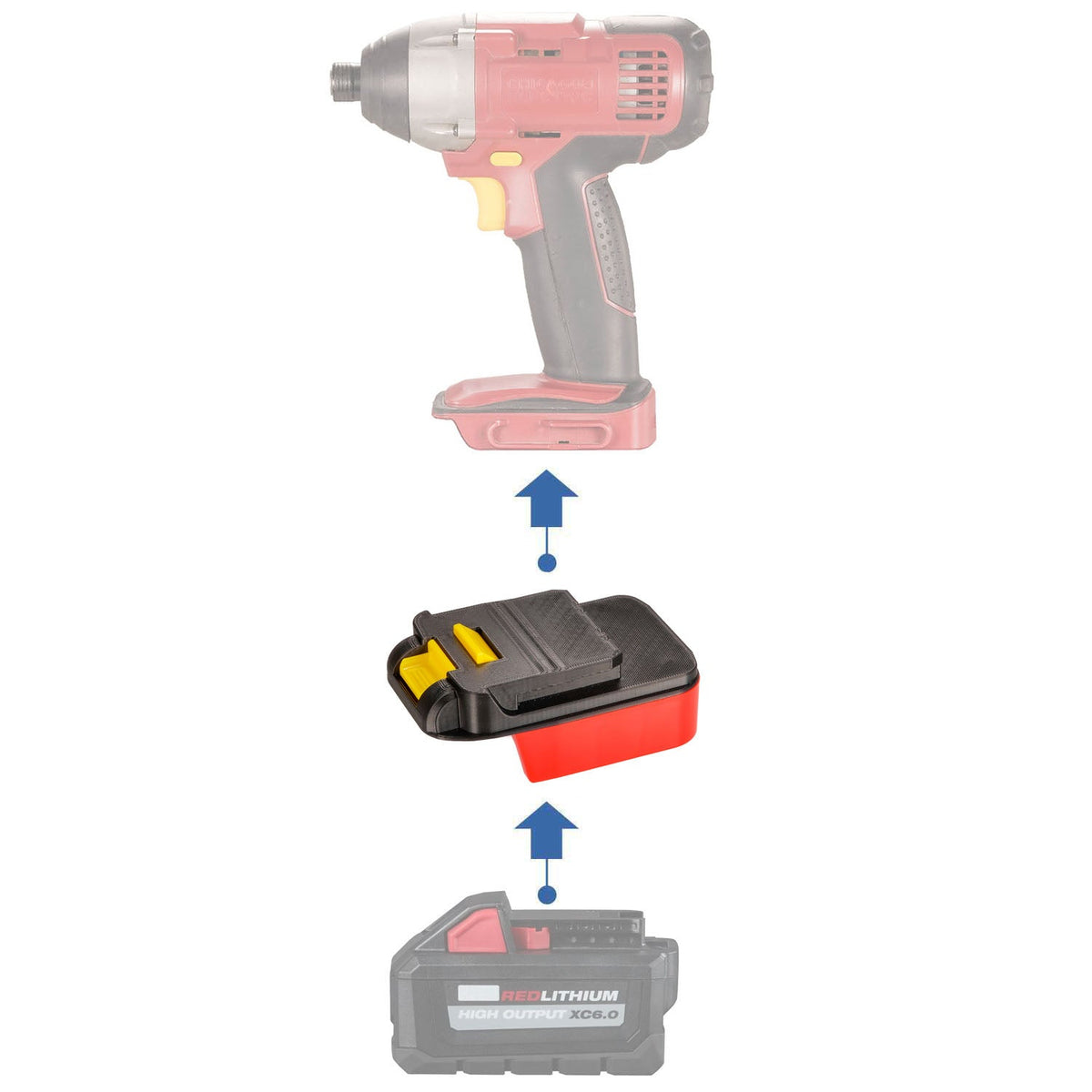 Milwaukee 18V to Chicago Electric 18V Battery Adapter