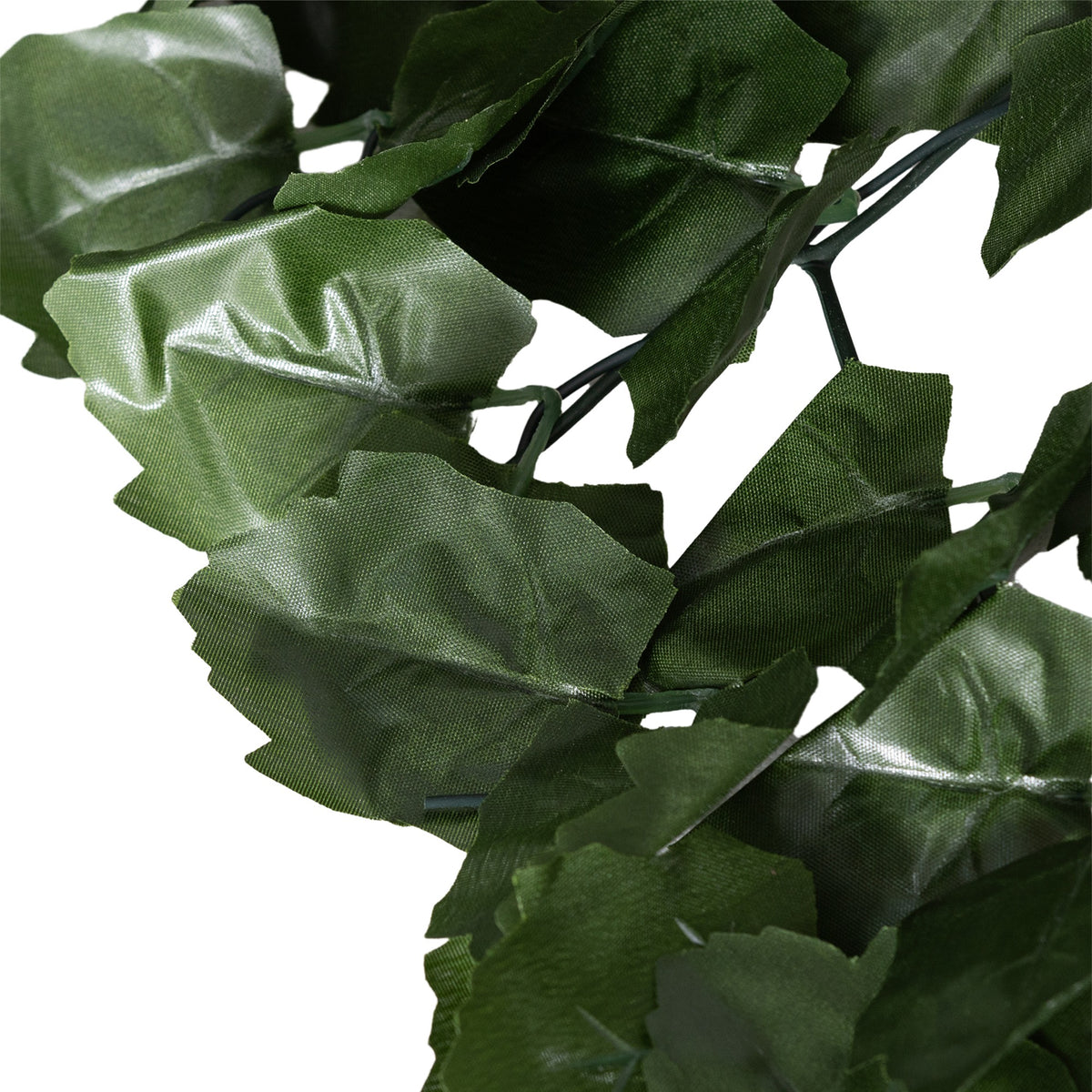 Haie Artificiel Brise-Vue décoration Rouleau 3L x 1,5H m Feuillage réaliste Anti-UV Vert foncé