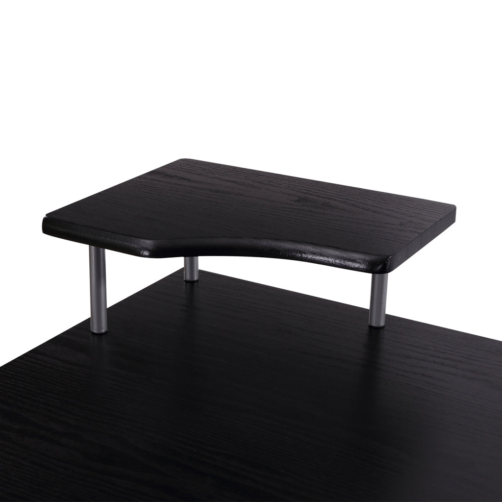 Luxe Parc enclos modulable pour Chien 8 Panneaux Porte verrouillable Acier époxy Noir