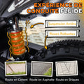 Moto électrique enfants sous licence Aprilia avec 2 moteurs 12V, roues d'entraînement, lumière LED, musique - jaune
