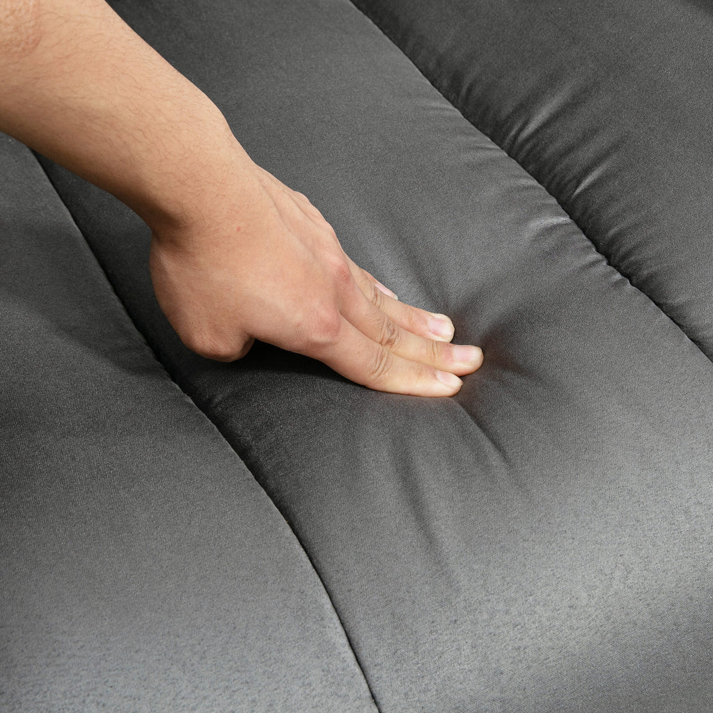 Fauteuil de Relaxation électrique Fauteuil releveur inclinable avec Repose-Pied Ajustable gris