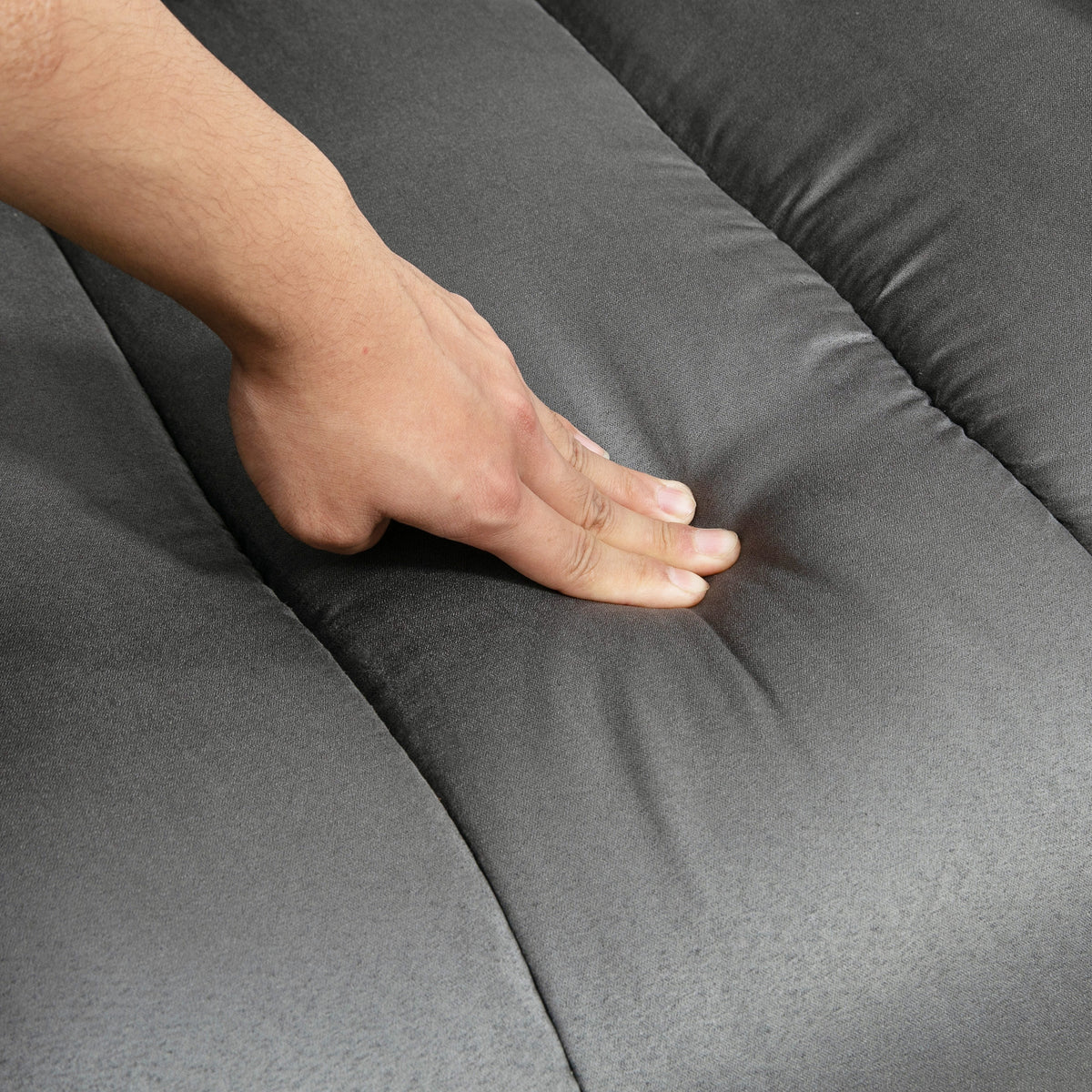 Fauteuil de Relaxation électrique Fauteuil releveur inclinable avec Repose-Pied Ajustable gris