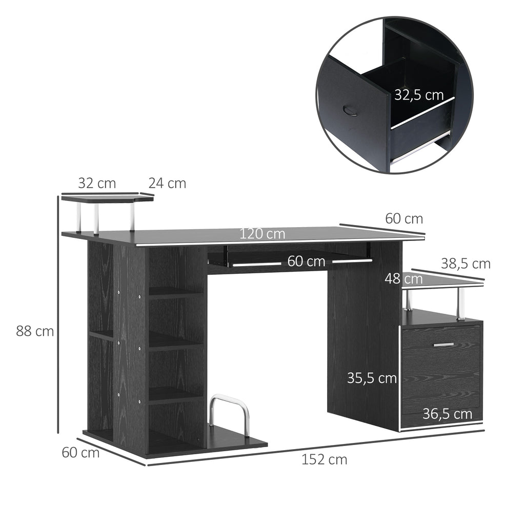 Luxe Parc enclos modulable pour Chien 8 Panneaux Porte verrouillable Acier époxy Noir