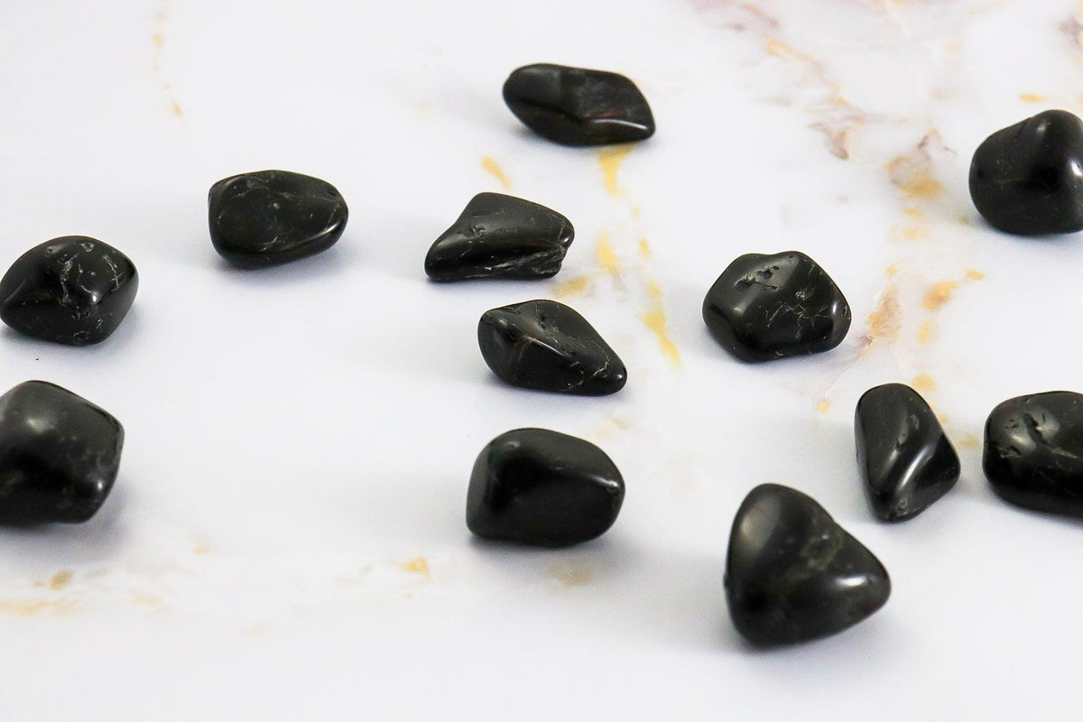 Black Tourmaline Rolled Stone