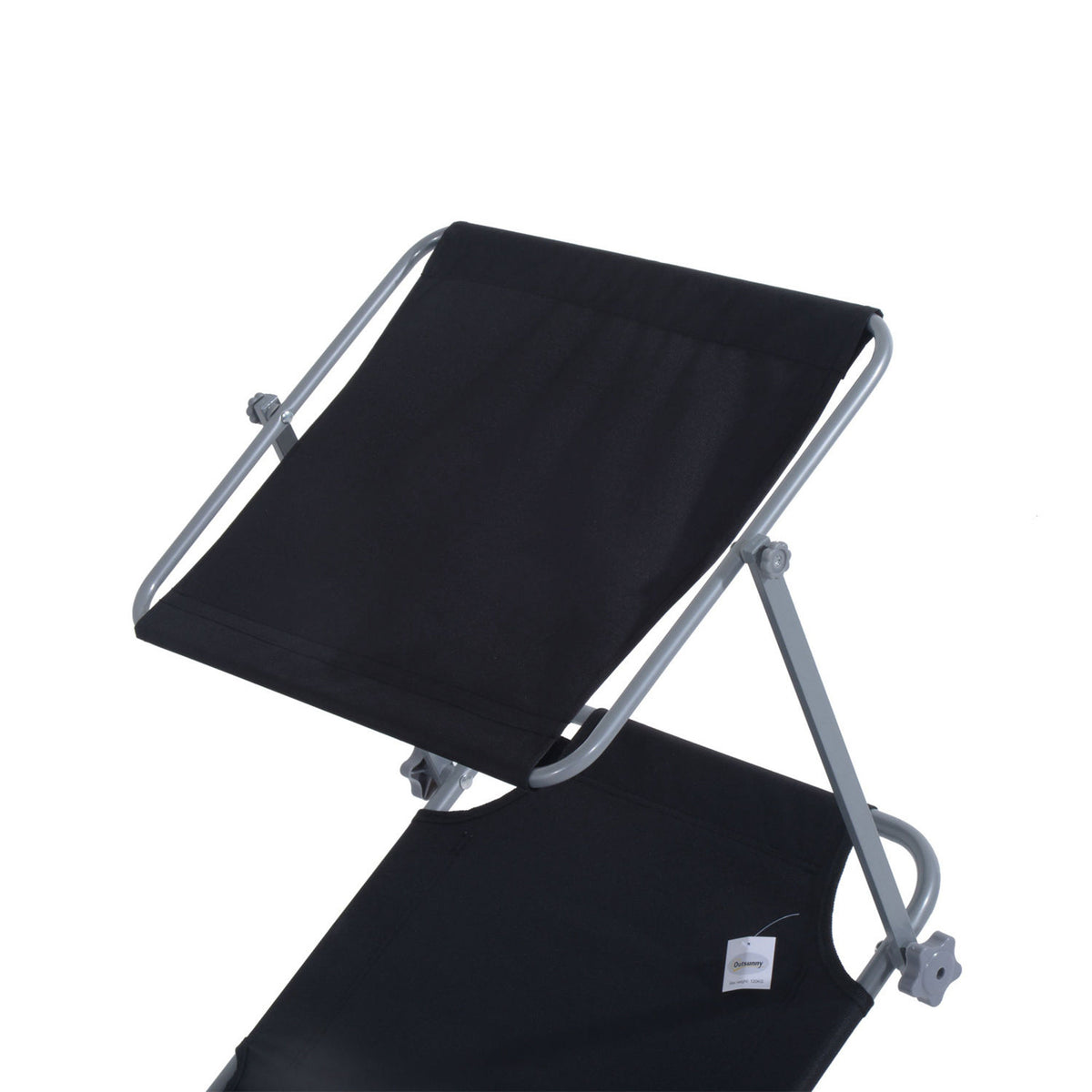 Lot de 2 transats Bain de Soleil Pliable Chaise Longue Pliante Grand Confort Dossier Inclinable Pare-Soleil réglable
