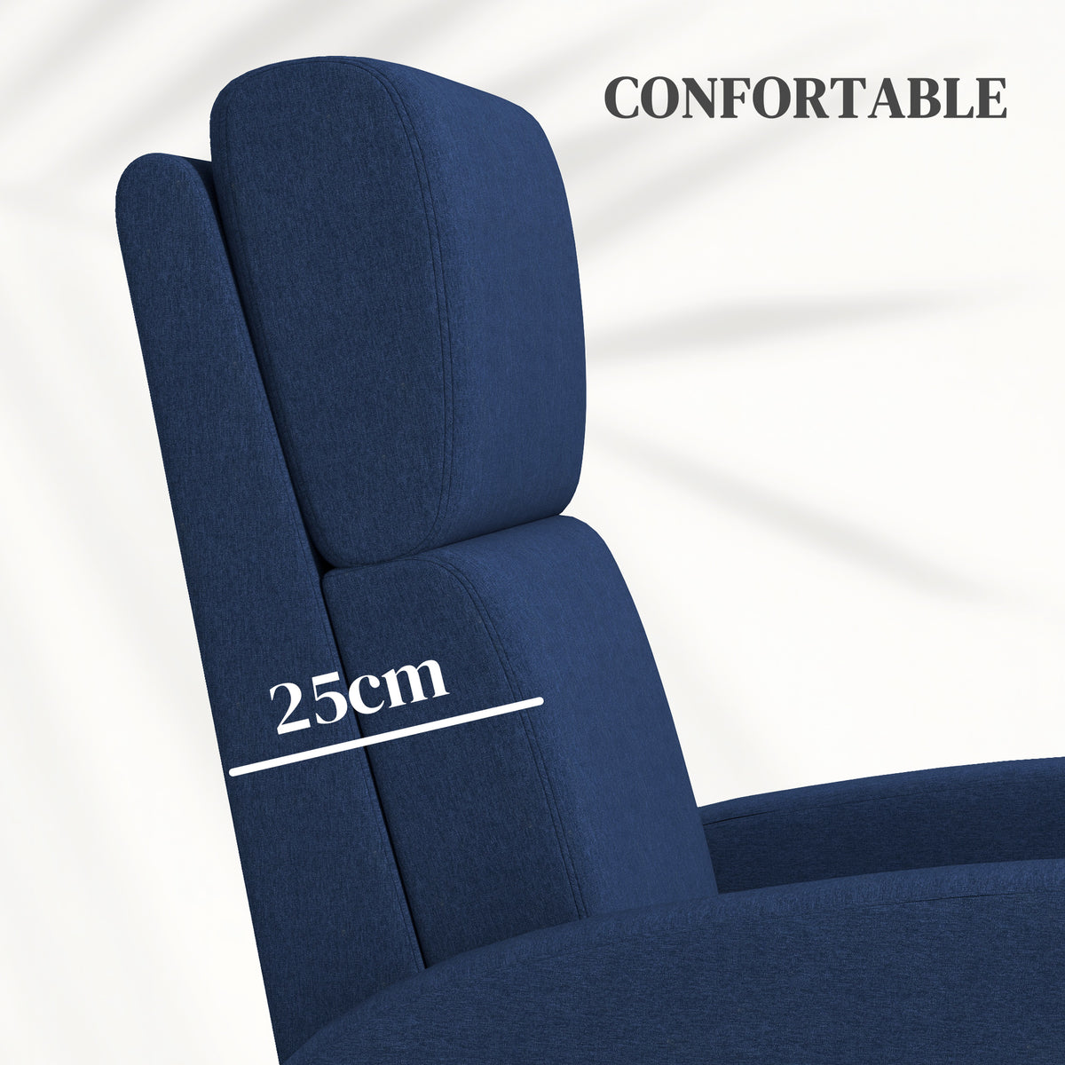 Fauteuil relax fauteuil inclinable salon fauteuil de relaxation - dossier réglable jusqu'à 160° repose-pieds intégré