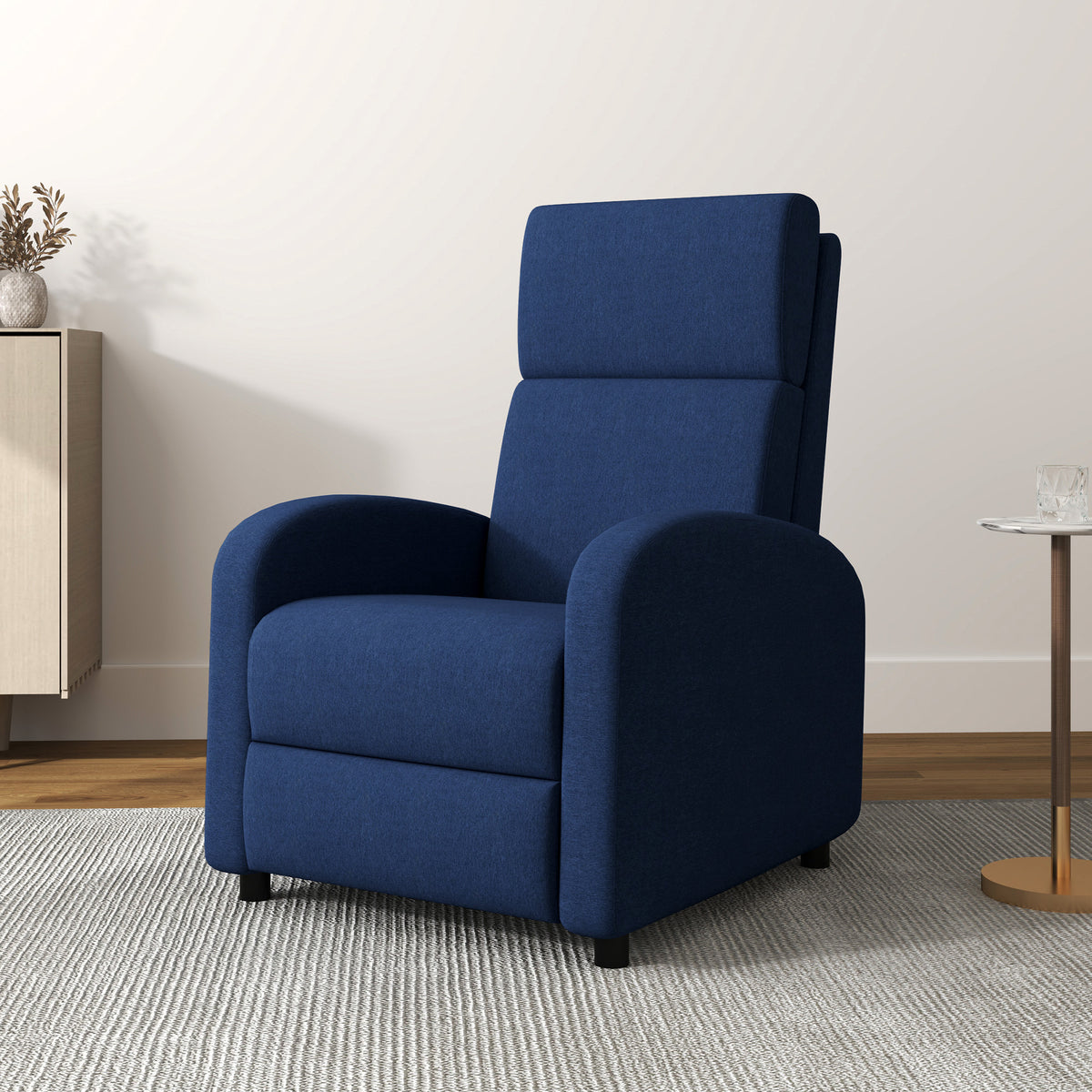 Fauteuil relax fauteuil inclinable salon fauteuil de relaxation - dossier réglable jusqu'à 160° repose-pieds intégré